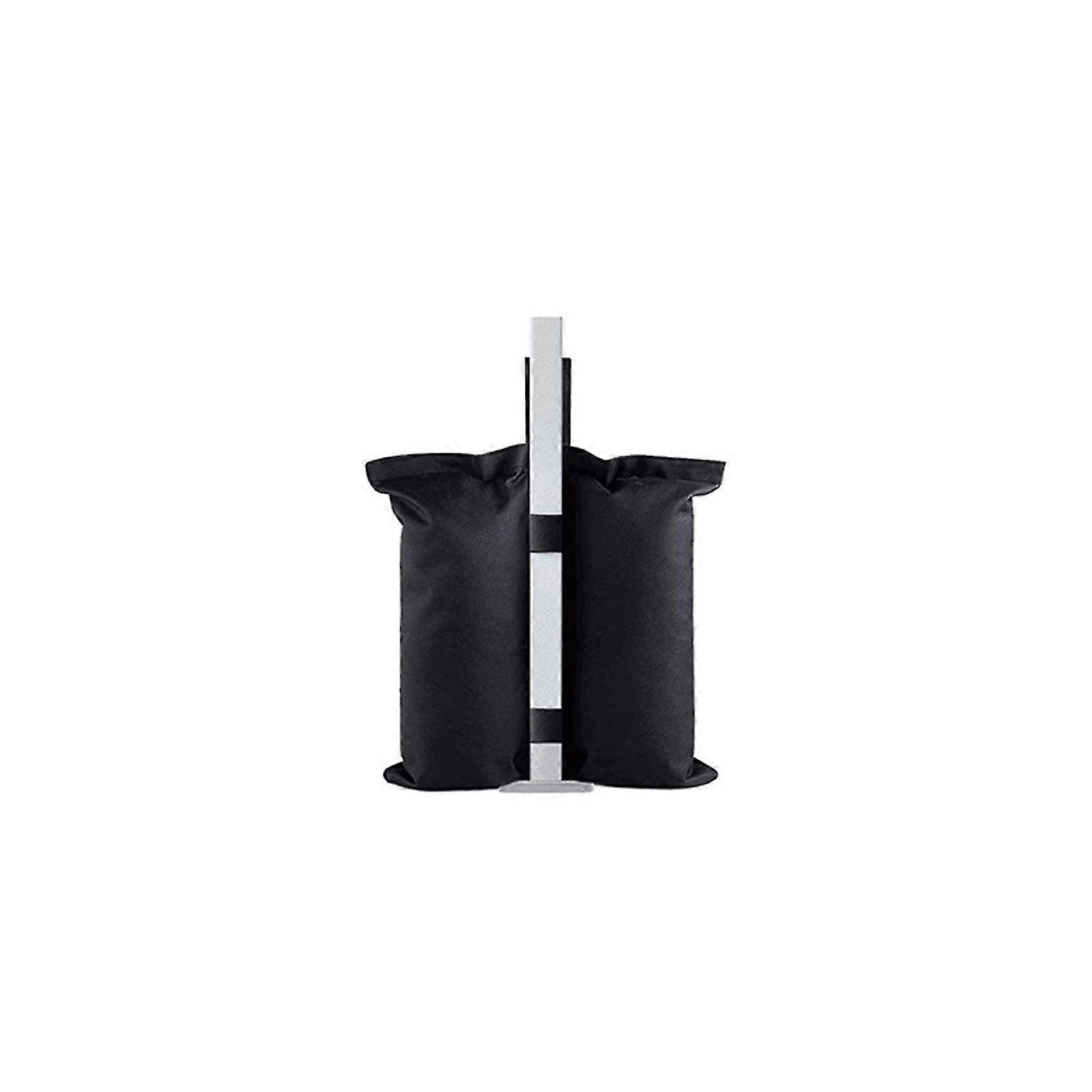 Black Fixed Sandbag With Two Fastening Tapes Waterproof Durable Weather Resistant