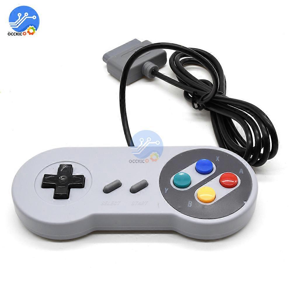 Game Controller Gamepads 16 Bit ABS Joystick Controller Pad for SNES System Console Gamepad