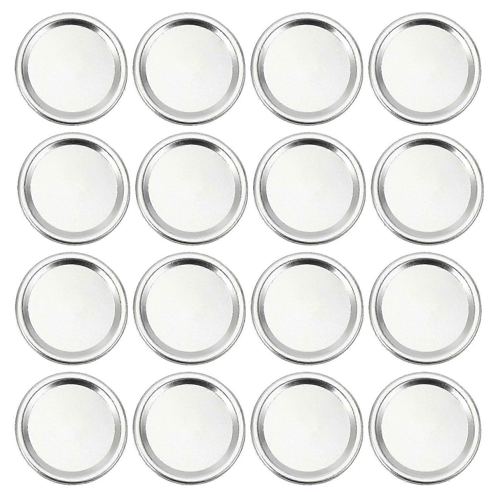 Canning ,120 Pcs ,regular Mouth Canning ,metal Lid Split-type With Airtight Seal And Leak Proof