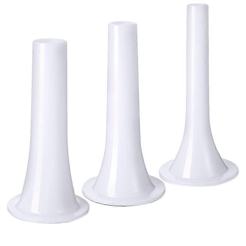 9Pcs Plastic Sausage Stuffer Tubes Funnels Sausage Filling Tool for Size 5 Meat Grinder Food Grinde