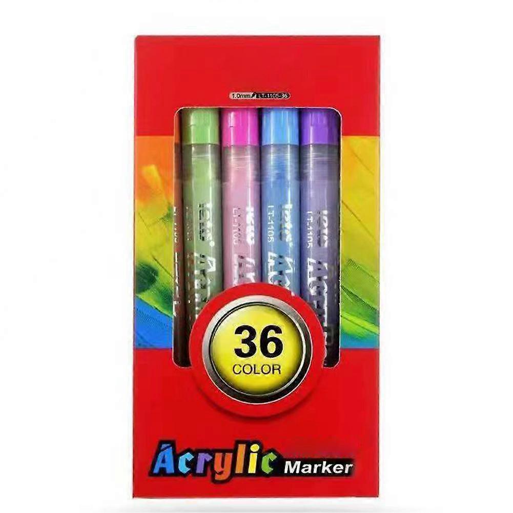 High Pigmented Acrylic Paints Markers DIY Quick Dry Marking Pen for Student
