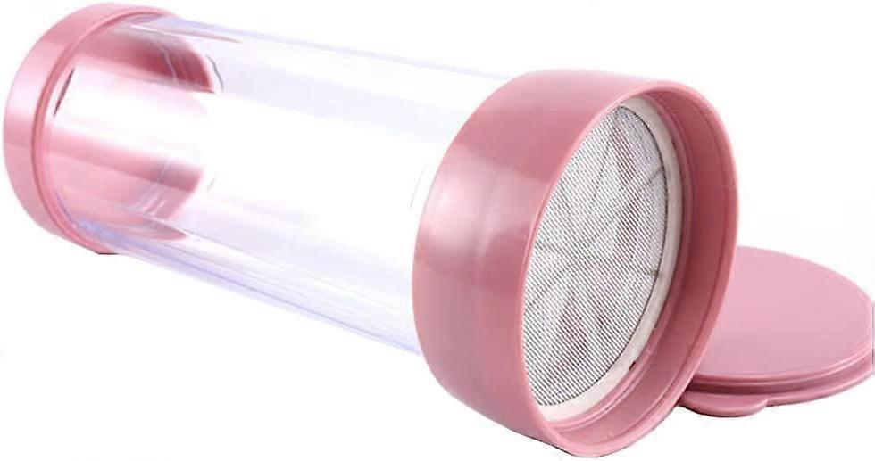 ZK- Powdered sugar sifter, flour sieve cup shape design, fine mesh lid sieve, perfect for sugar and salt powdered sugar chocolate cappuccino cocoa, co