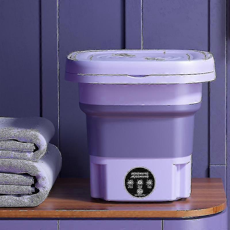 8l Pliant Machine À Laver Portable Chaussette Et Sous-vêtements Rétractable Ménage Machine À Laver 3 Modèles Avec Spin Dry Jt.