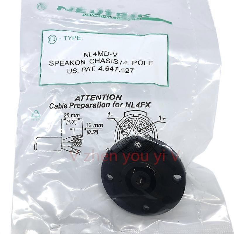 30pcs για το εμπορικό σήμα NL4MPR NL4MD-V Speakon συνδετήρες τύπου nl4fx SOCKET για 4 Πολωνός Plug αρσενικό συνδετήρα ήχου για neutrik