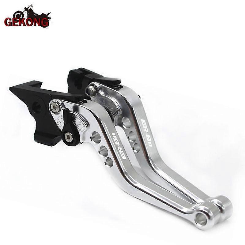 thumbnail image 2 of KRACE CNC Adjustable Short Brake & Clutch Levers For Kawasaki Ninja 650R / ER6F (2009-2016) 2 of 6