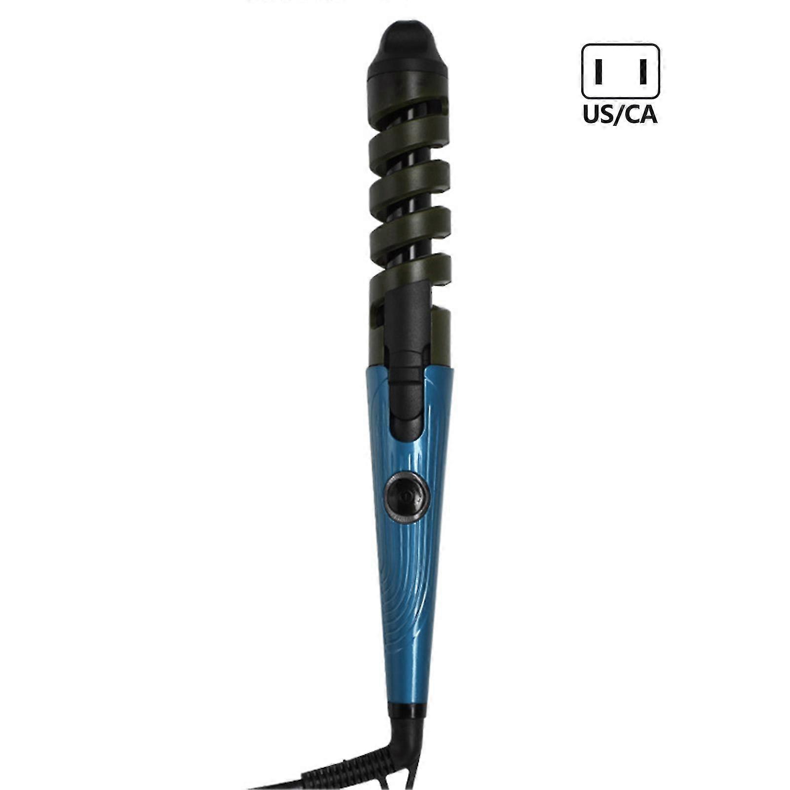 أداة تجعيد الشعر الكهربائية مع غطاء حلزوني مقاوم للحرق مكواة تجعيد شعر آمنة متعددة الأغراض لجميع أنواع الشعر