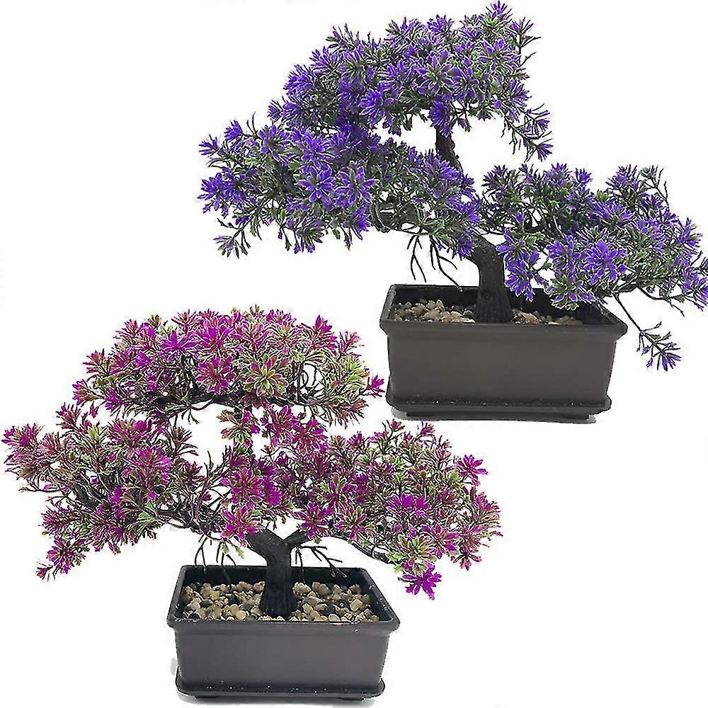 Artificial Bonsai Tree, Artificial Pine Desk Display Potted Plant Fake Tree Pot Decoration For Office Home Diy Decoration