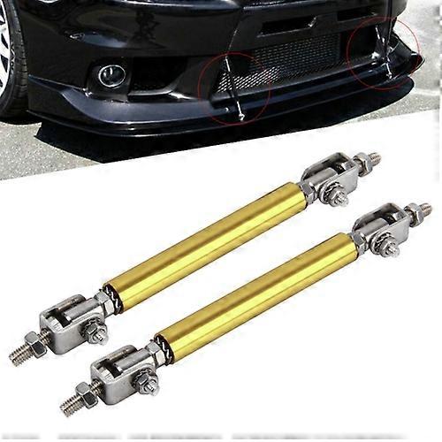 2 PCS Car Modification Large Surrounded By The Rod Telescopic Lever Front and Rear Bars Fixed Front Lip Back Shovel Adjustable Small Rod, Length: 10cm