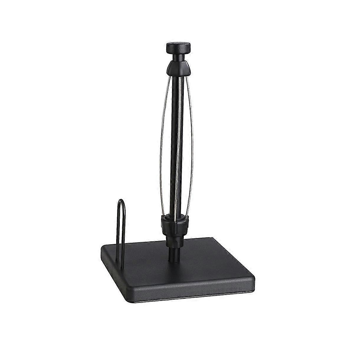 Paper Towel Holder Countertop with Damping Suitable for Kitchen Bathroom Vertical Paper Towel Holder with Base (Square)