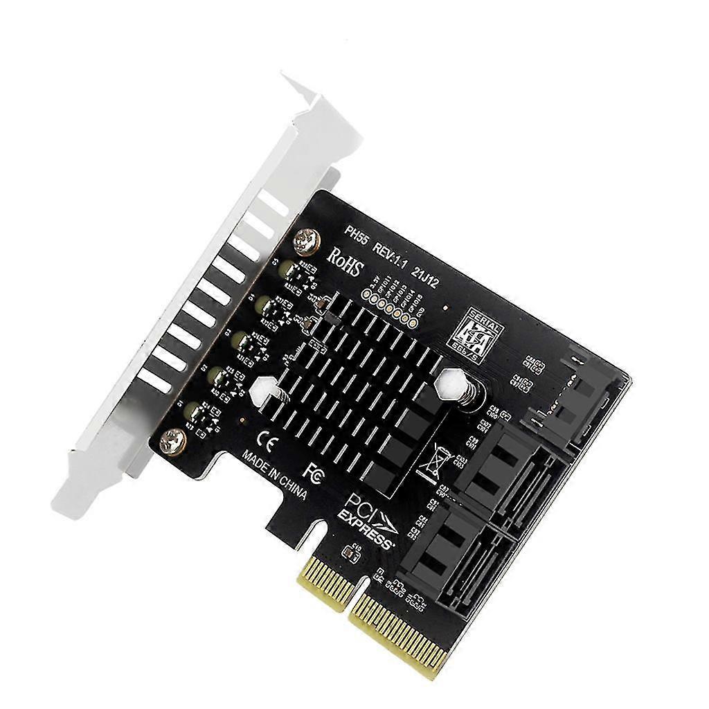 Pcie To Sata3.0 Controller Card 6gbps Internal Adapter Card Converter For Pc