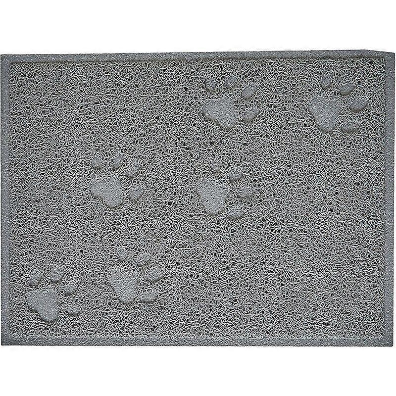 Rechthoekige pootprint kattenbakvulling