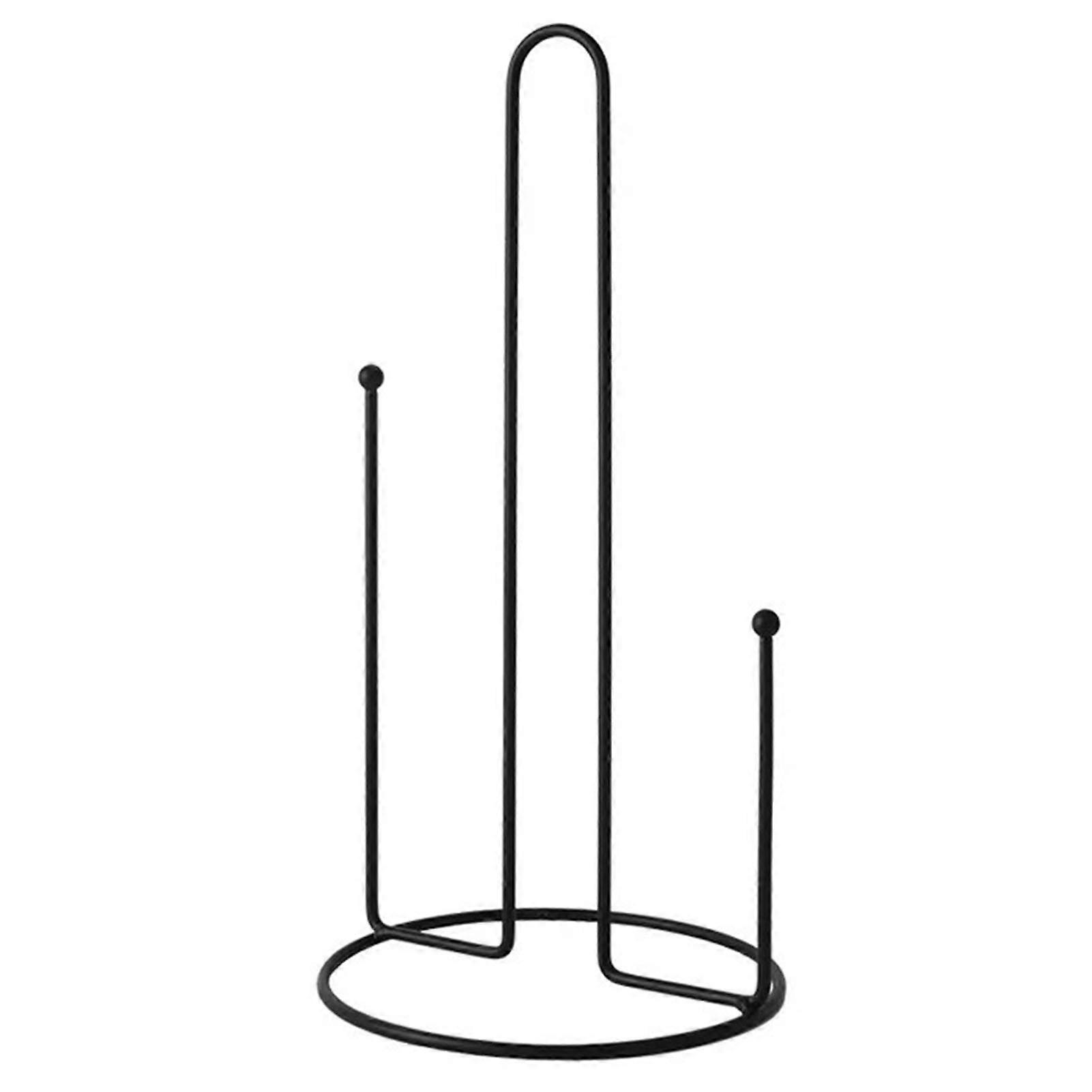 Roll Paper Rack Stylish Convenient Easy One-handed Operation Non-slip Scratch-resistant Anti-rust Roll Holder KAESI