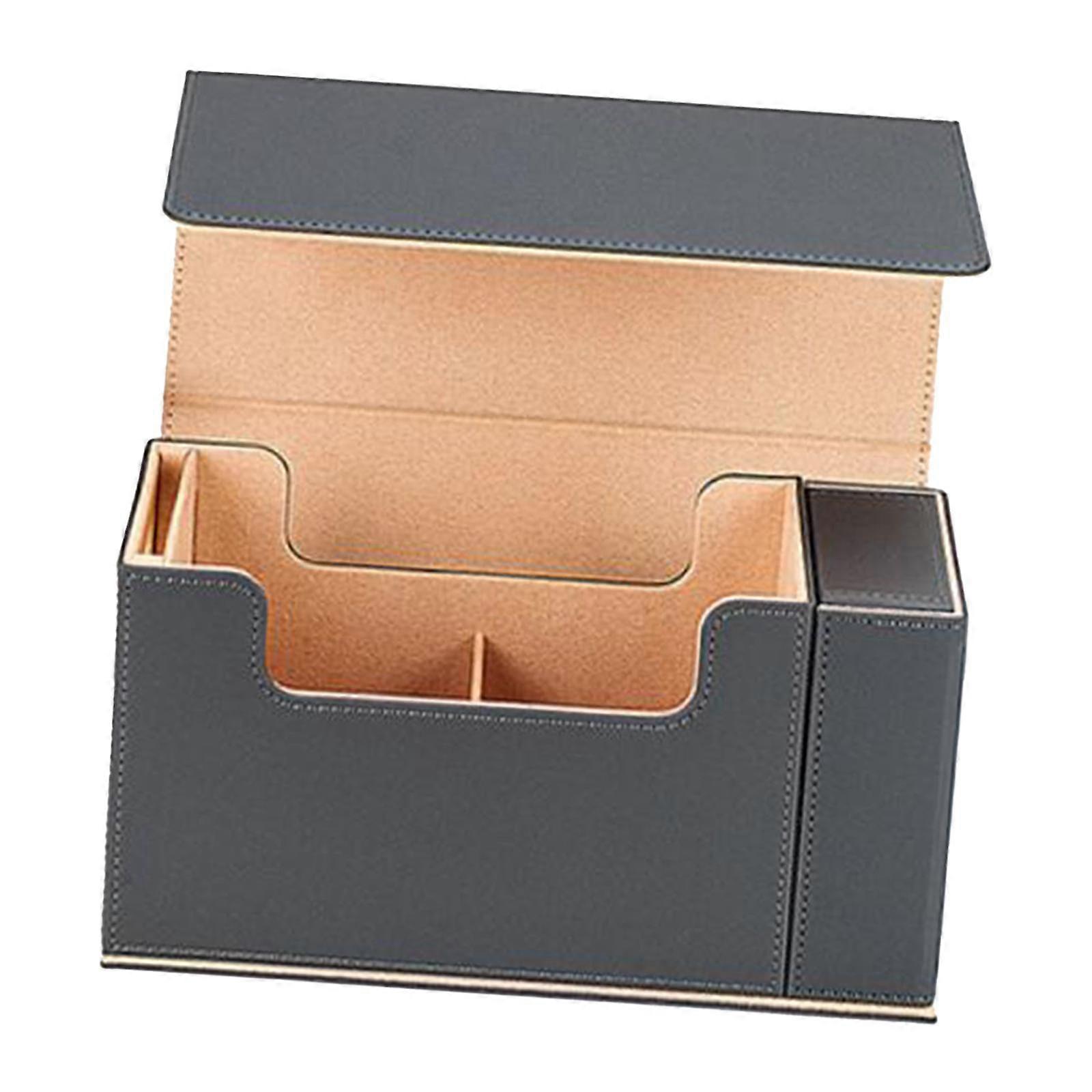 Card Game Storage Box Protective Lightweight Holder Card Gathering Deck Case Orange