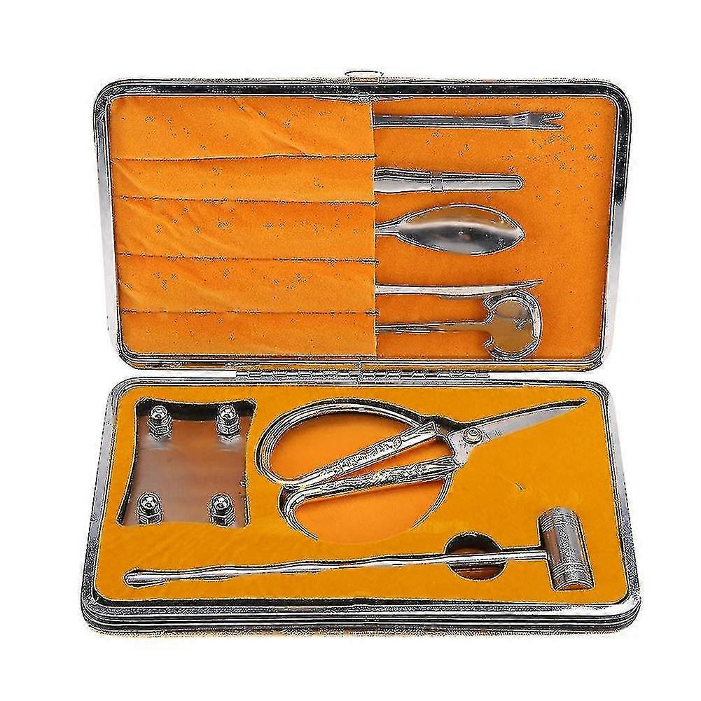 Lobster Cracker, 8pcs Seafood Cracker Lobster Crab Cracker Tools Stainless Steel Seafood Claw Tool Set Gift Crab Cracker Cy