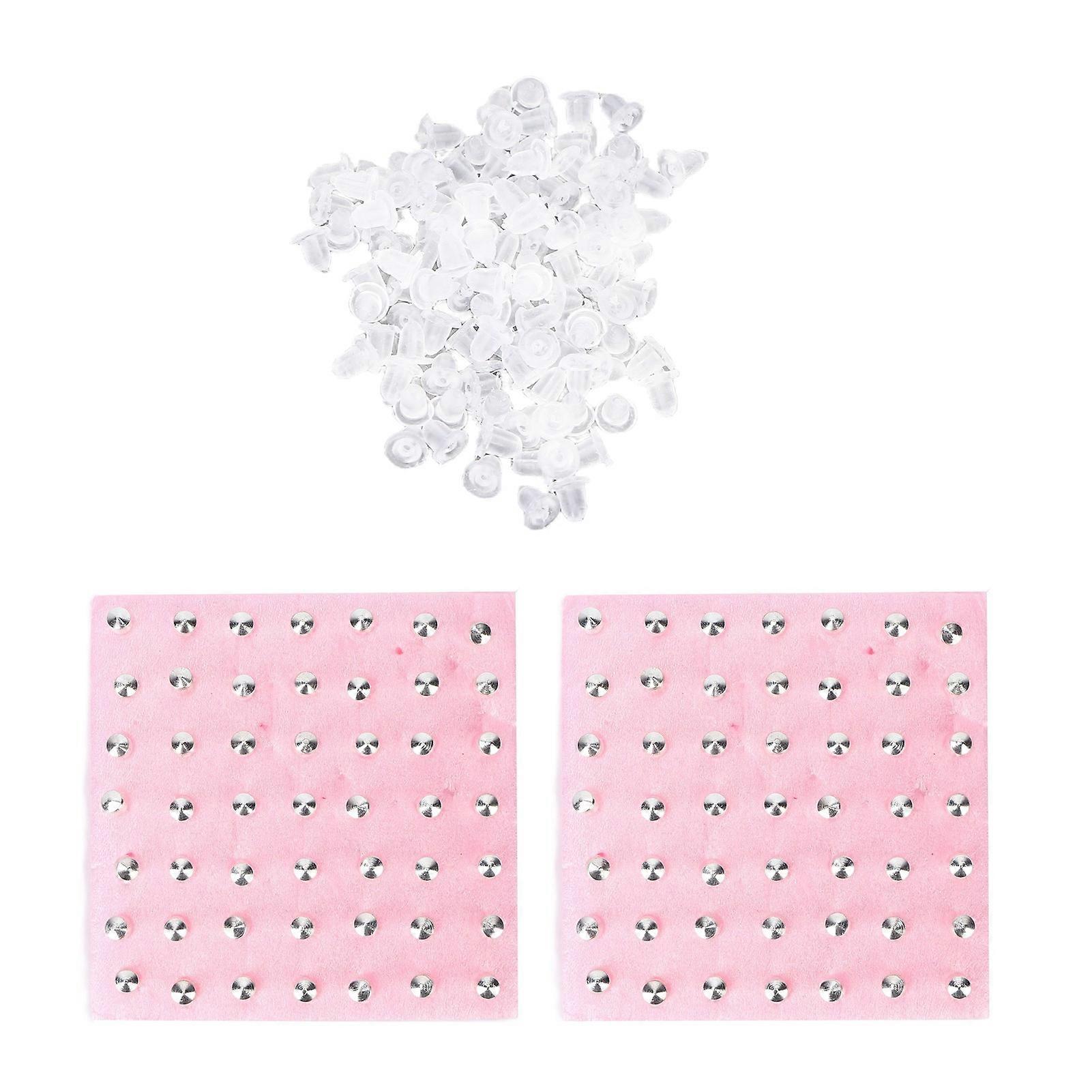 Professsional Portable Ear Stud Home Salon Replacement Earplug Ear Piercing Tool Set