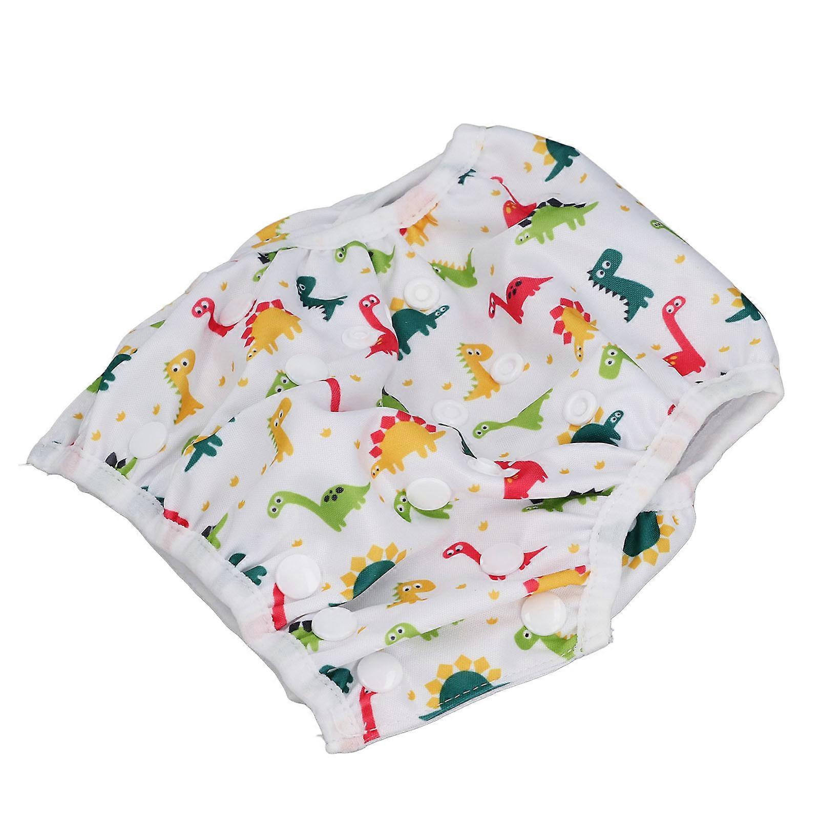 2pcs Baby Swim Diapers Leakproof Breathable Adjustable Snap Waterproof Infant Swimming Diaper For for 0 To 2 Years Old Baby T11