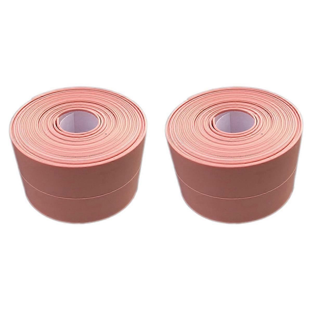 Waterproof Sealing Tape Anti-Mildew Bathroom Kitchen Door Strip Shower Sink Bath Sealer 3.2m X 3.8c