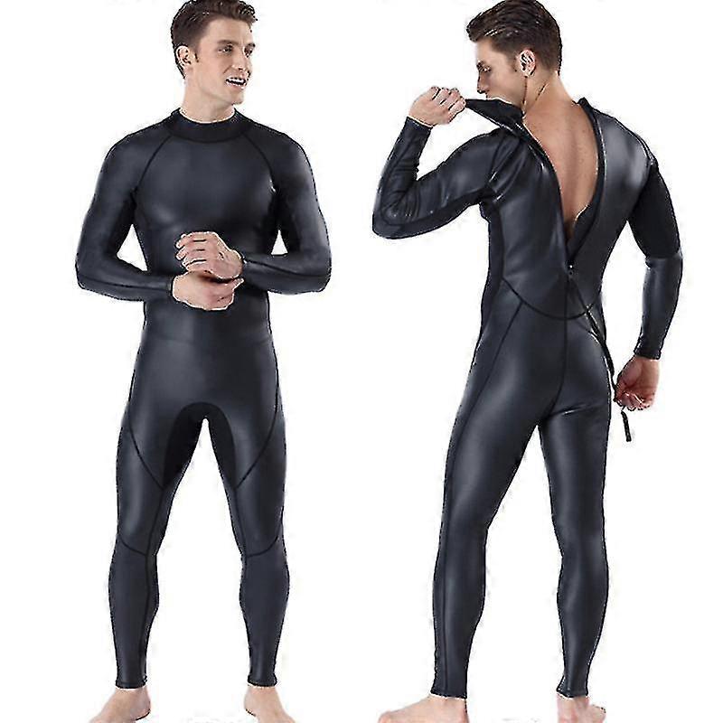 Mens 3mm Cr Triathlon Wetsuit Ultra Elastic Leather Smooth Skin Wetsuits Full Wetsuit Open Water Cr Neoprene Cold Water