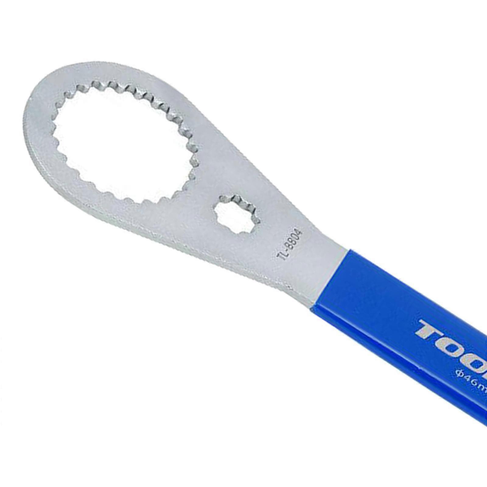 3x Alloy Anti- Bottom Bracket Wrench 16 Notch Spanner Compatible with   II, External Cup BB Remove Tool Bracket Tool