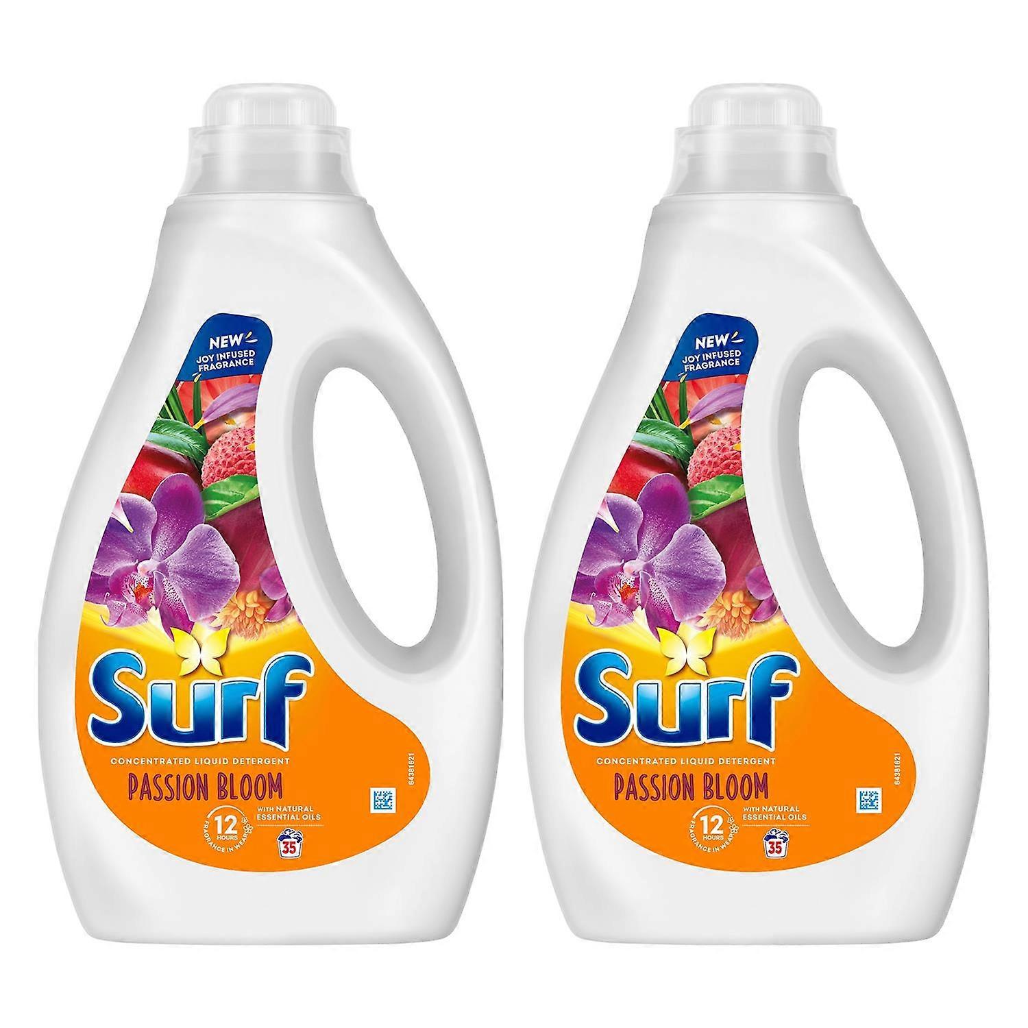 Surf Laundry Washing Liquid Detergent Passion Bloom 945ml, 70 Washes