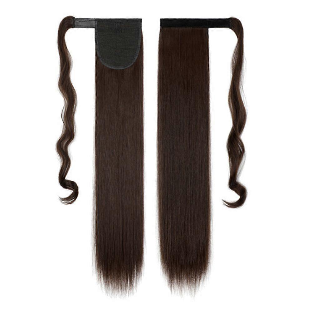 Clip en queue de cheval Allongement des pinces à cheveux Longue queue de cheval droite