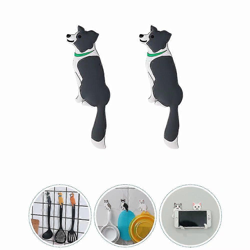 Cartoon Viscose Hook Cute Pet Tail Can Be Bent Two Pieces b)