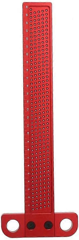 (Size : T-260) Square Ruler -T Type Square Ruler Aluminum Alloy Scriber Carpentry Marking Measuring Tool