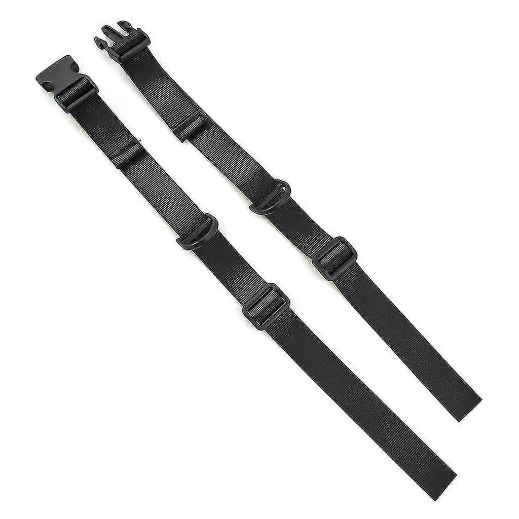 2pcs/pair Adjustable Nylon Backpack Chest Harness Strap Webbing Sternum Clip Rep