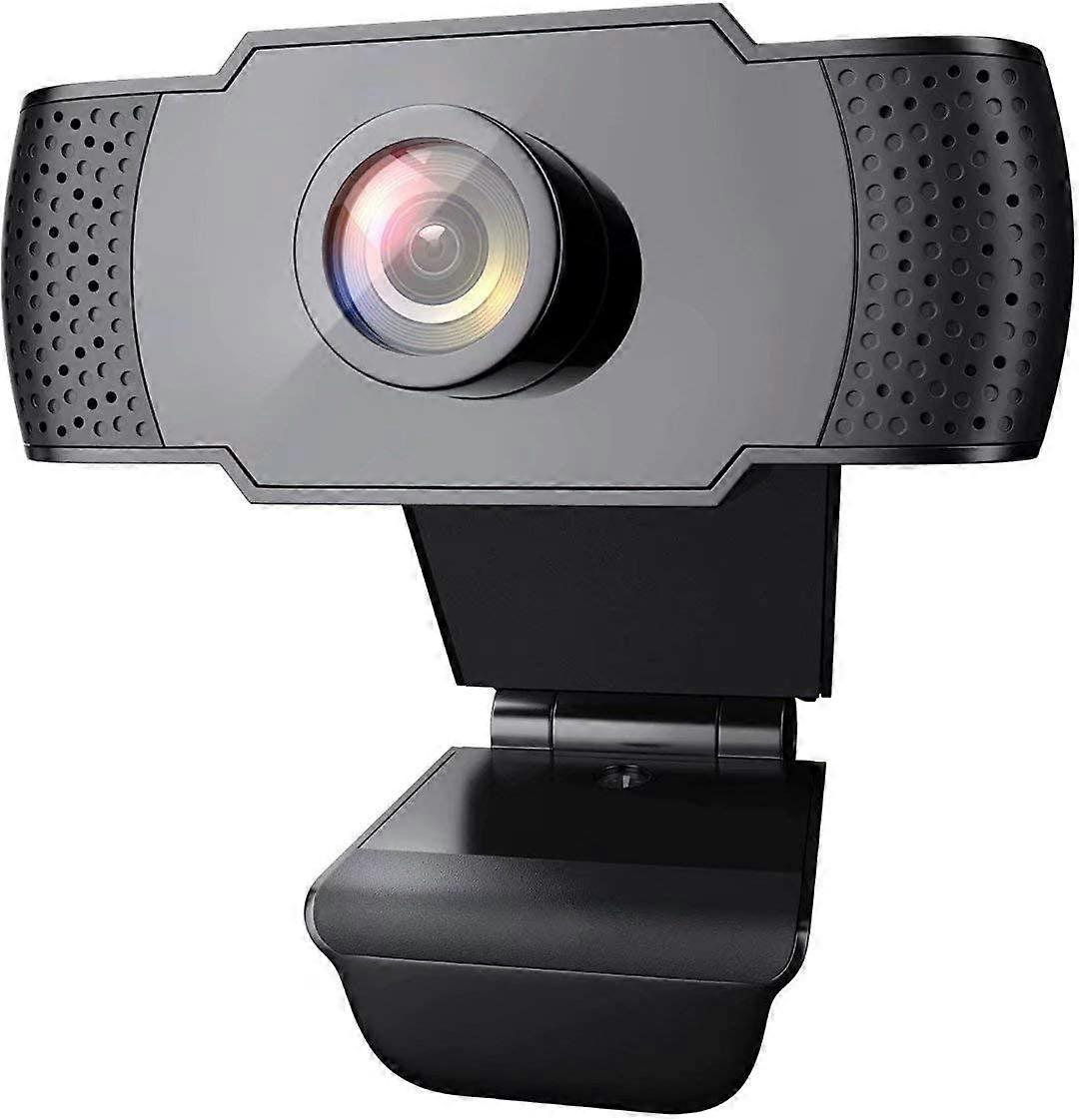 High-Quality 1080P Webcam with Microphone for Desktop Laptop Computer
