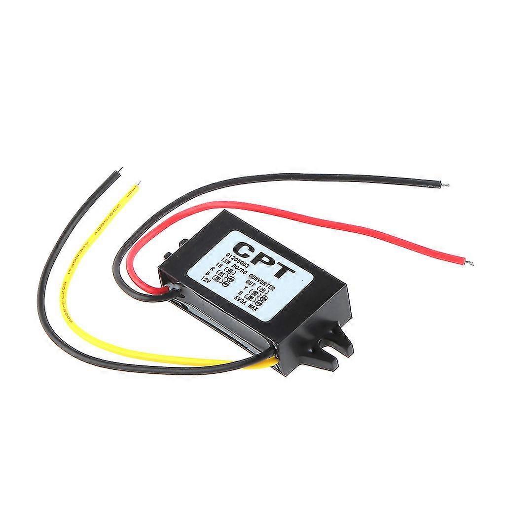 Waterproof Dc-dc Converter 12v Step Down To 5v Car Power Supply Module 15w