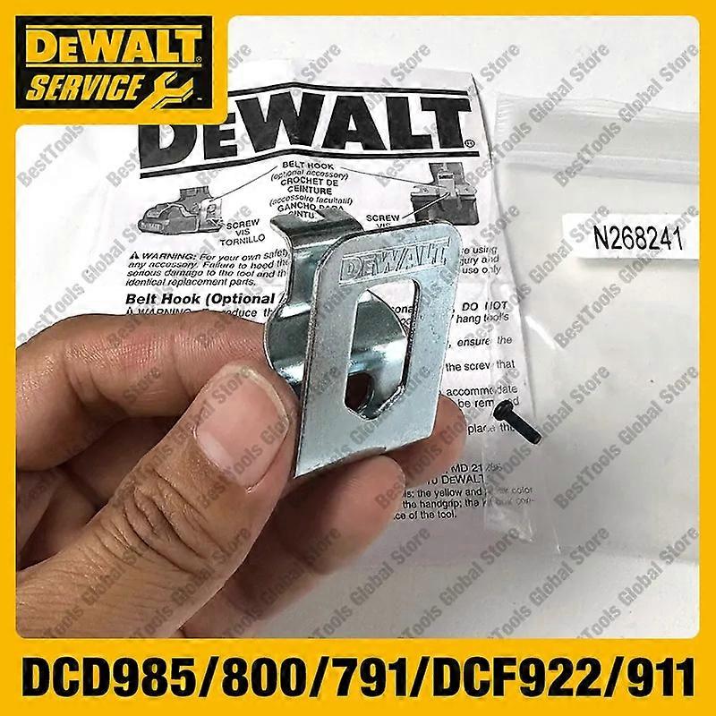 Belt Hook Belt Clamp For DEWALT N268241 DCD985 DCF911M2T DCF911N DCF922P2 DCF922M2 DCD791 DCD800 Electric Drill Belt Clip