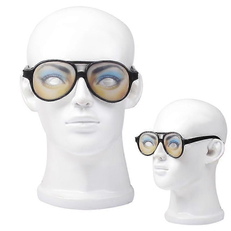 Plastic Funny Joke Glasses With Black Frame PXCL