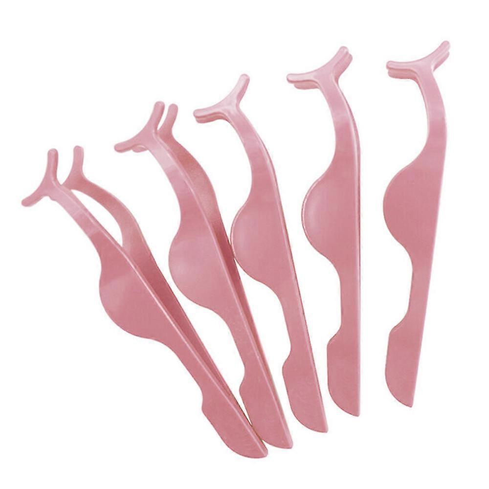 False Eye Lash Eyelash Tweezers Clip Makeup Cosmetic Applicator Tool
