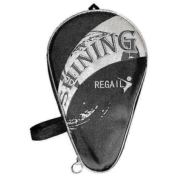 Table Tennis Racket Bag Ping Pong Paddles Case With Belt