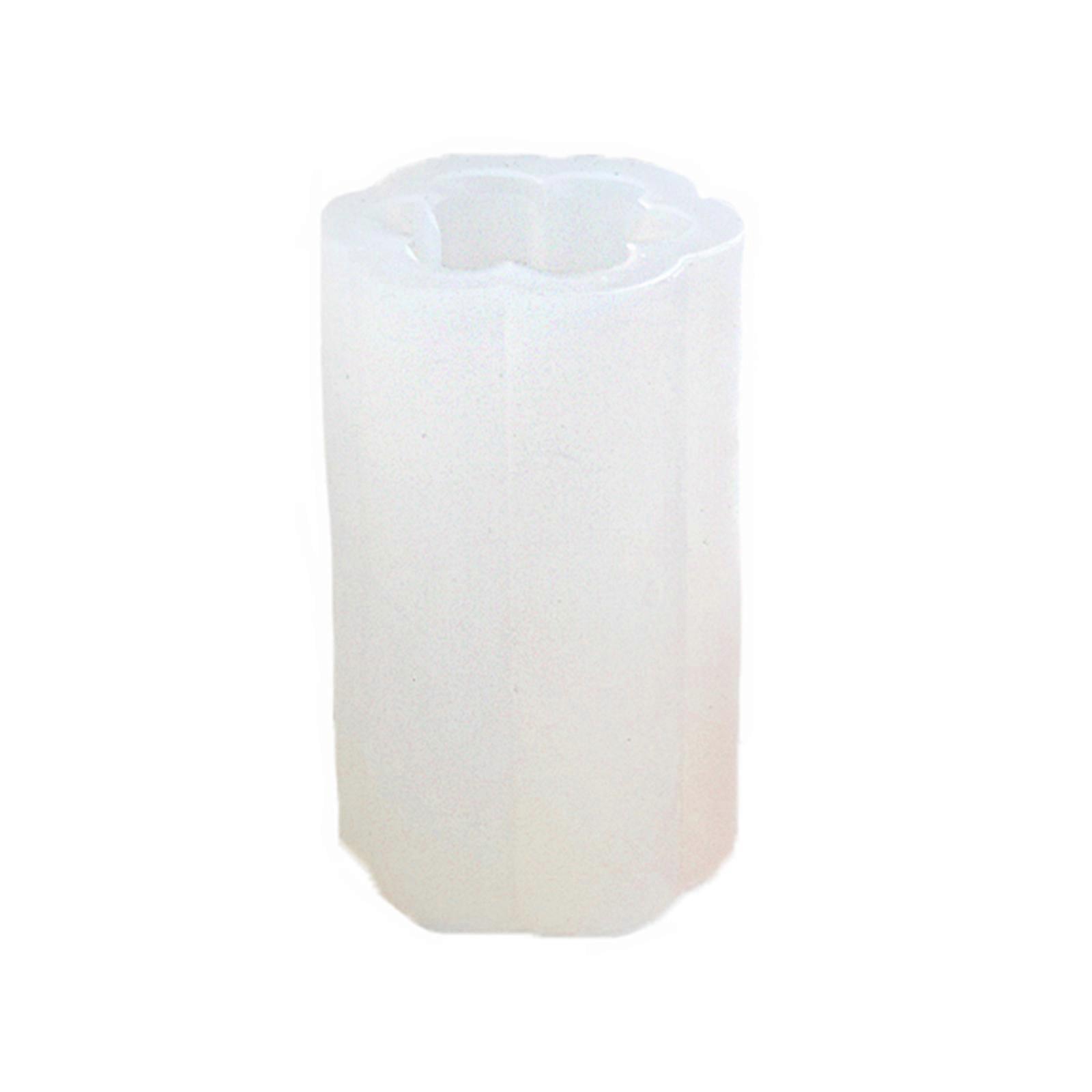 3D Pillar Candle Mold Resin Casting Silicone Mold for Making Candle Mousse Cake