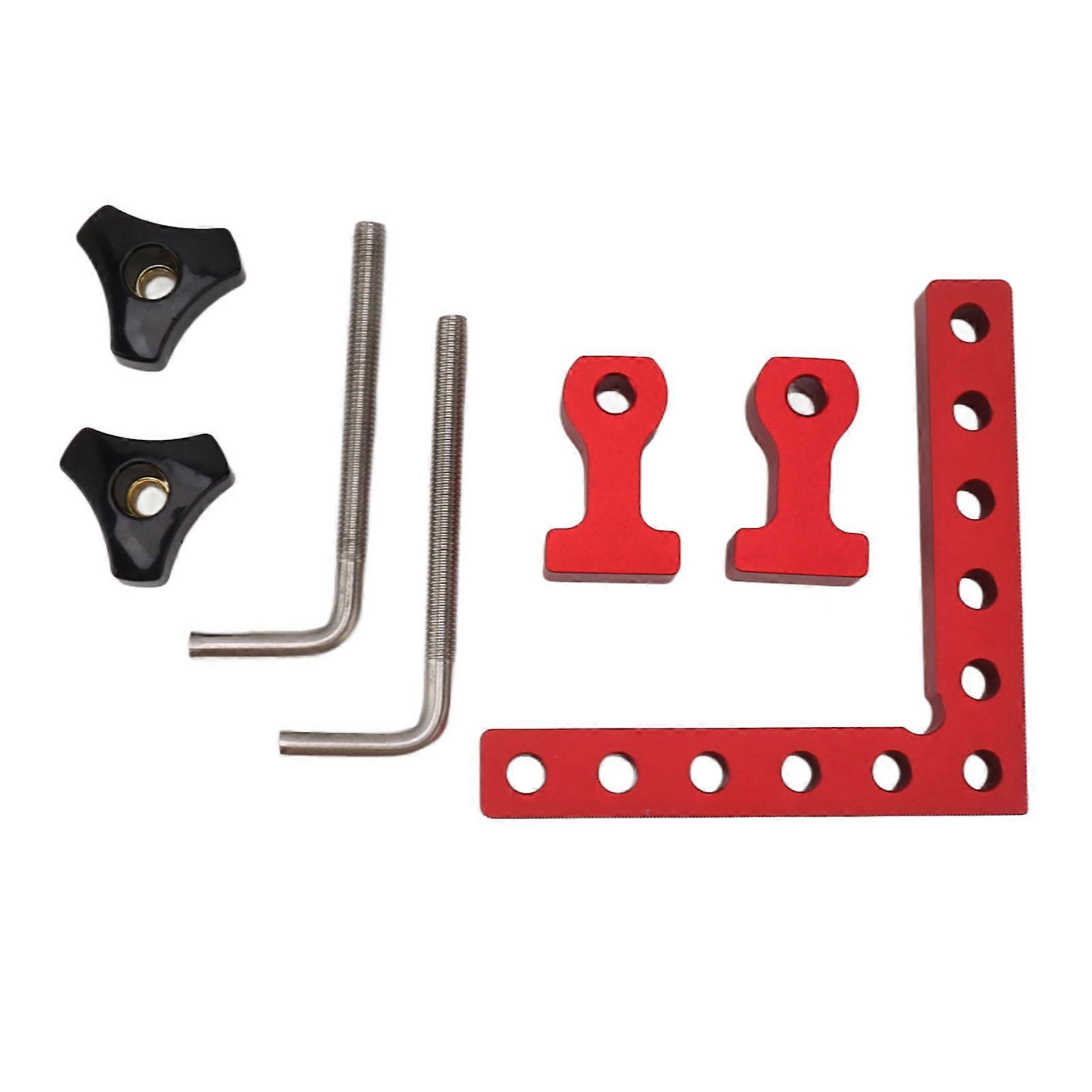 90 Degree Positioning Squares Aluminum Alloy Woodworking Right Angle Corner Clamping Square Tool for Picture Frame Box Cabinets Drawers Type 2