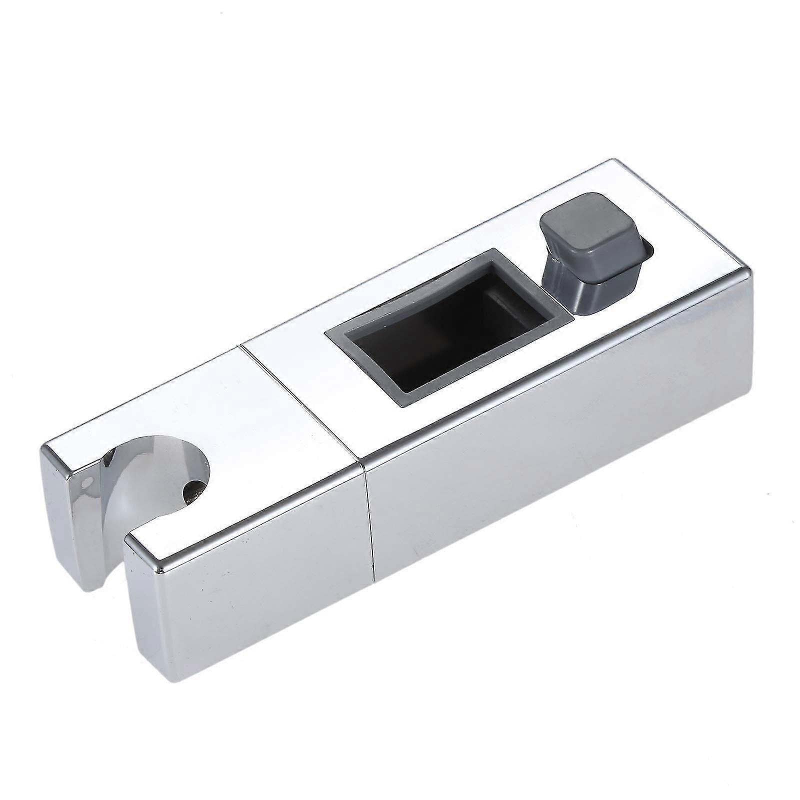 Bathroom Adjustable Rectangular Shower Head Sliding Bracket - Fixed Wall Mount