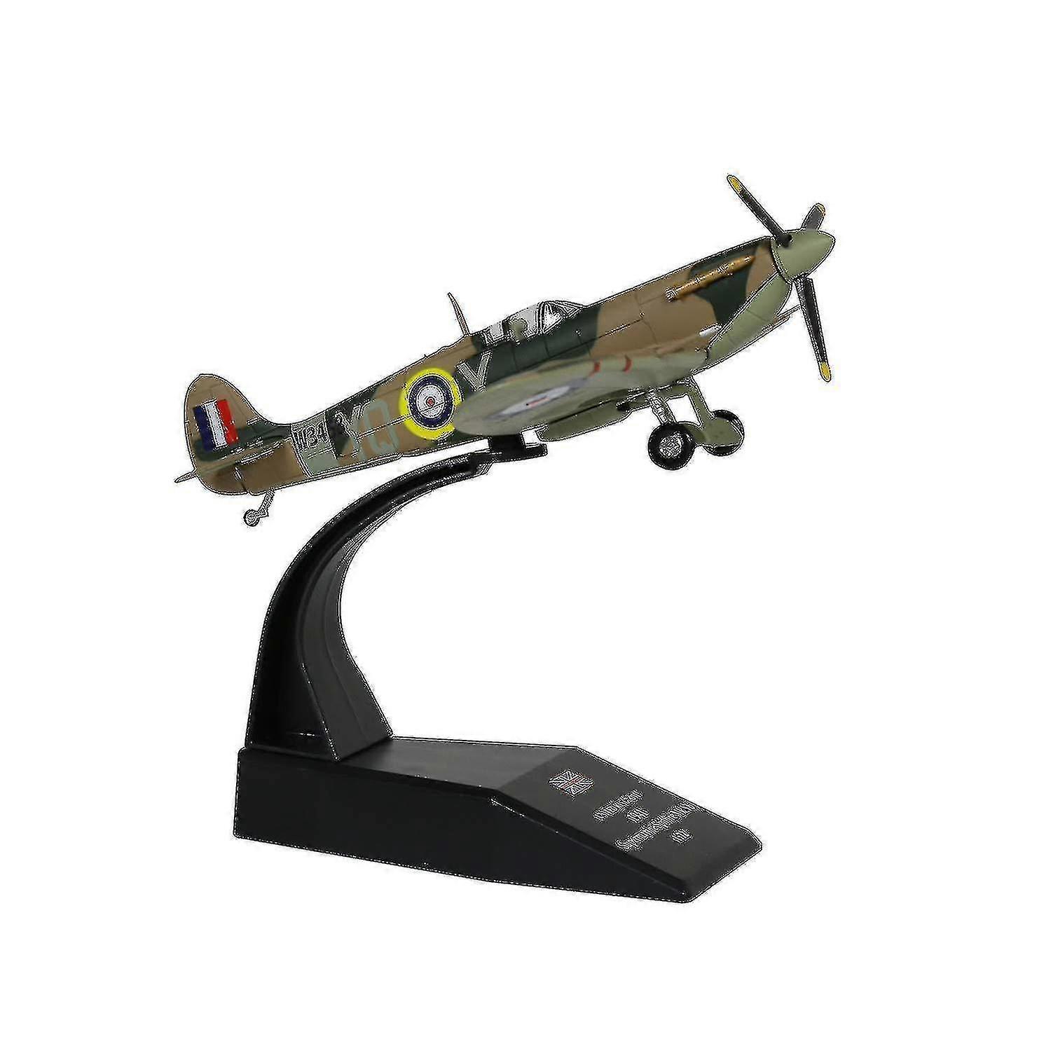 1/72 Scale United Kindom Spitfire Fighter Attack Plane