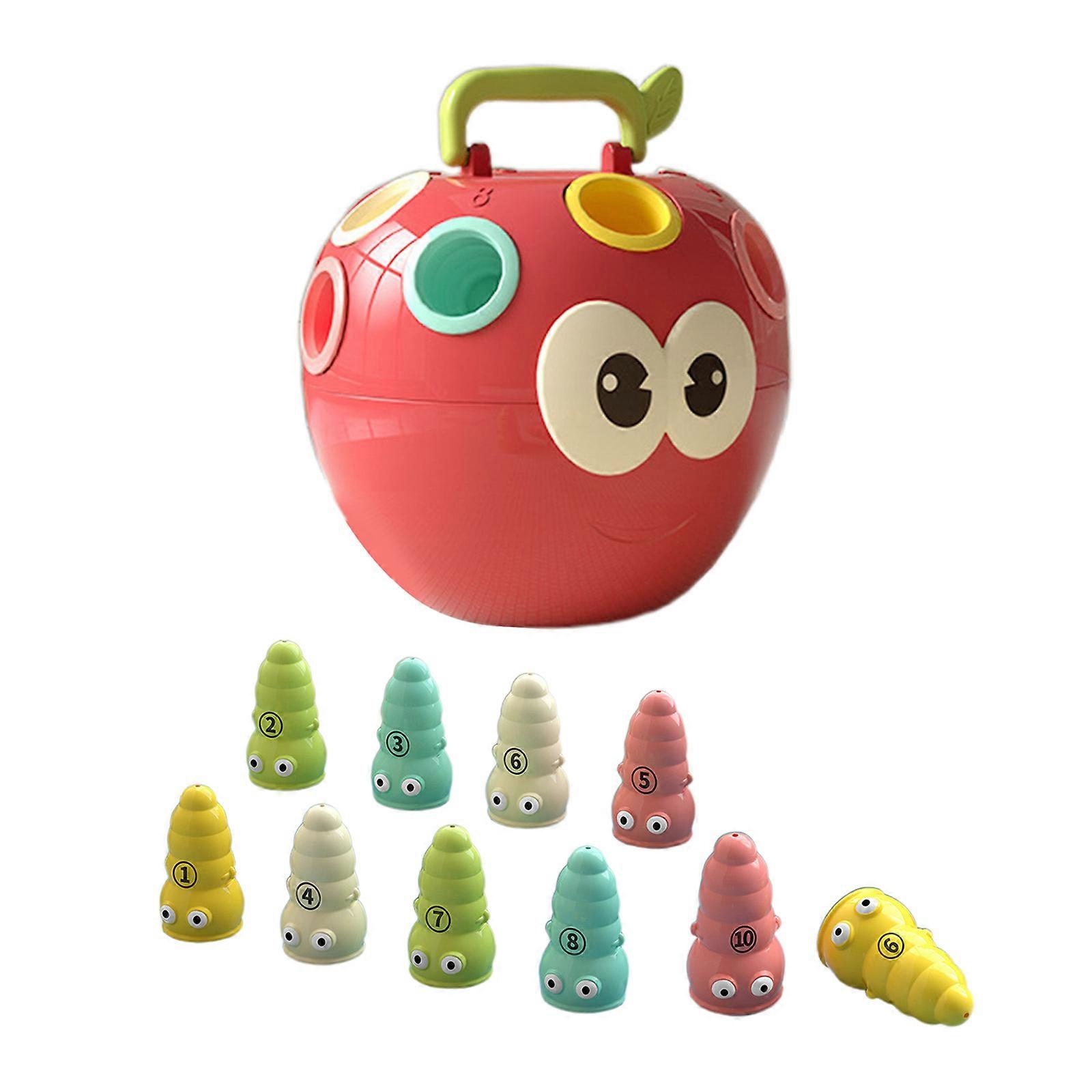 Children's Simulated Cute Number Cognition Educational Toy Plastic Gameset