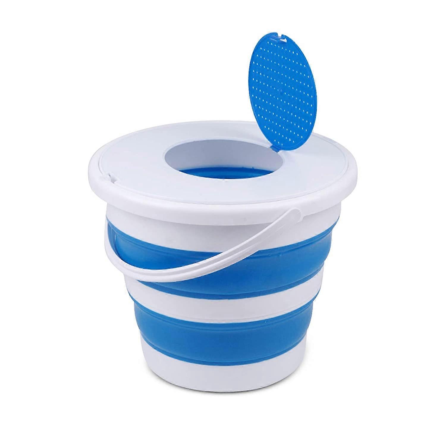 Foldable Bucket Portable,the New Multifunctional Collapsible Bucket Camping