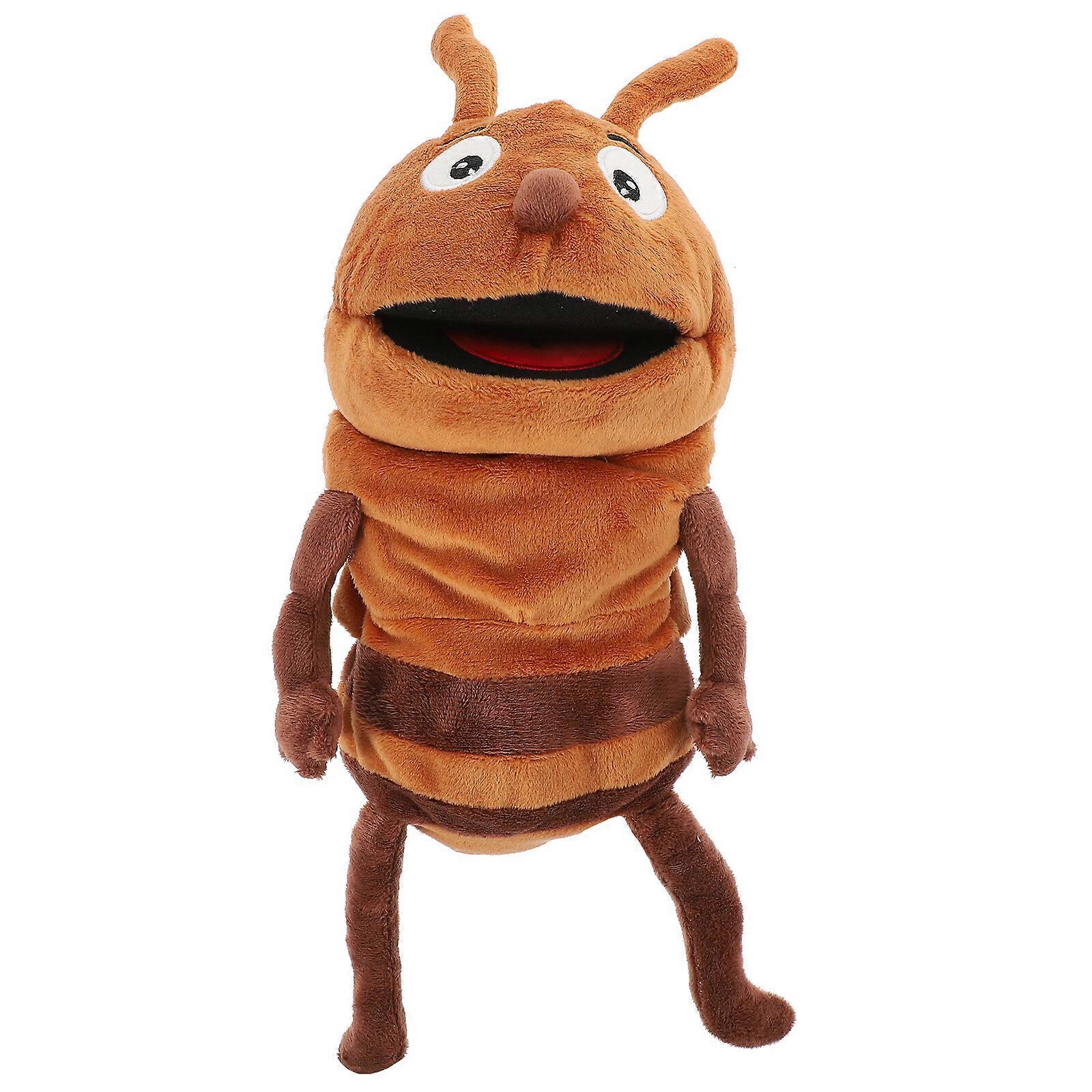 Storytelling Hand Puppet pluche mier Hand Puppet Cartoon Insect Hand Puppet
