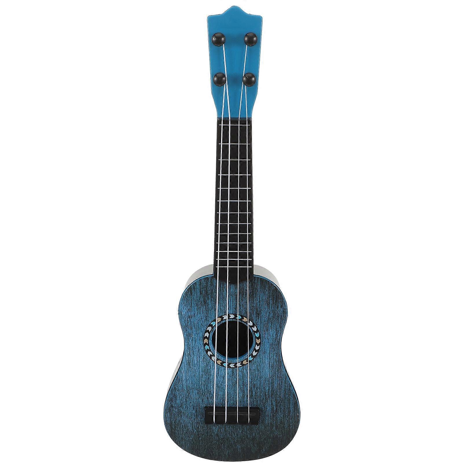 Simulated Ukulele Compact Musical Instrument Plaything For Children Beginner