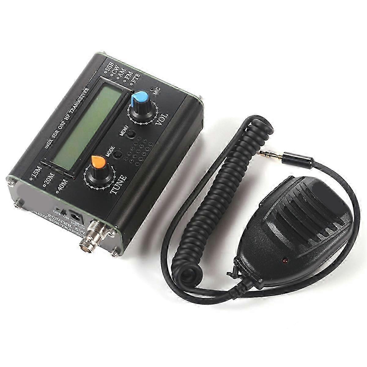 5w Usdx Sdr Qrp Transceiver Qcx-ssb To Ssb 3-band All Mode Hf Transceiver With Handheld Microphone