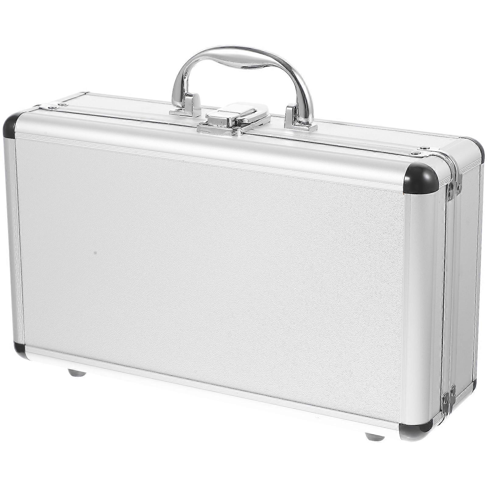 Lockable Tools Case Portable Aluminum Alloy Box Carrying Case Tools Container