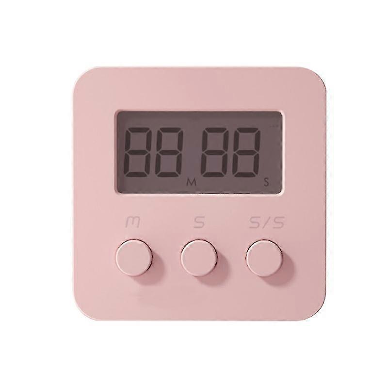 Minimalist Square Digital Kitchen Timer Countdown Time Management Alarm Clock