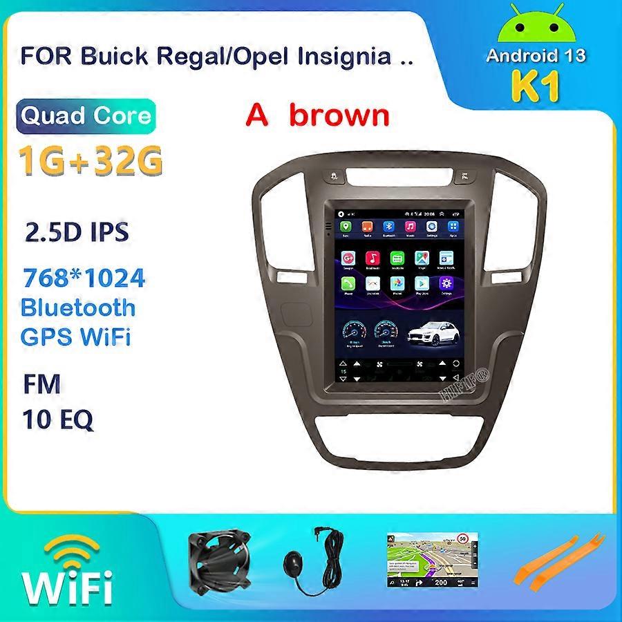 For Opel Insignia Android 13 Tesla Screen Car Radio Head-unit GPS Navigation Player 2009-2013 Carplay CD300 CD400 Regal Vauxhall