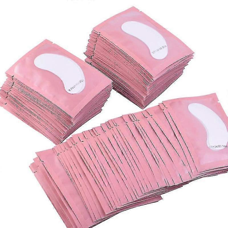 100pairs Eyelash Extension Paper Patches Grafted Eye Stickers Under Eye Pad