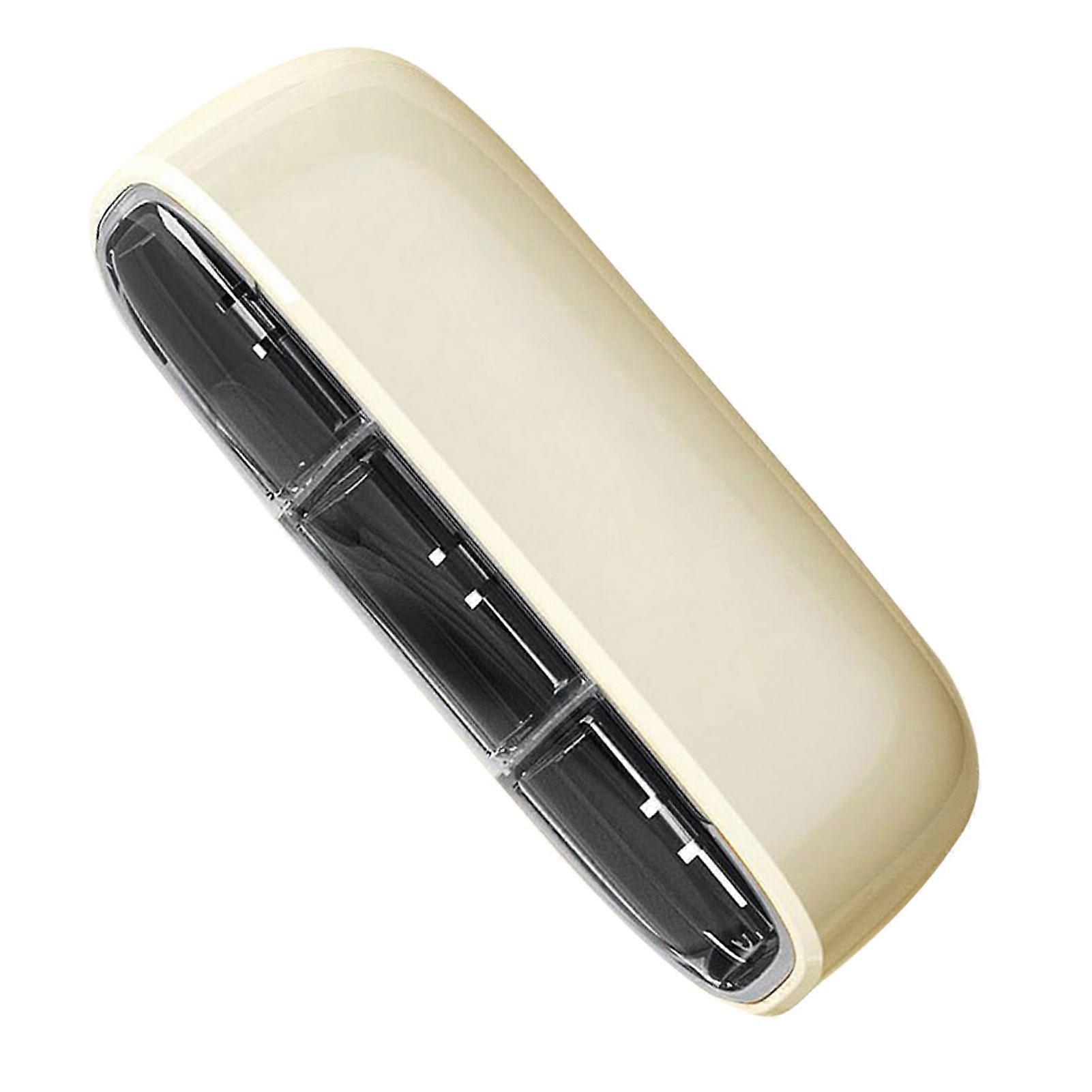 Portable 3-Compartment Pill Box Letter Printed with Dust-proof Transparent Lid Silicone Seal Portable Travel Pill Box Jikaixiang