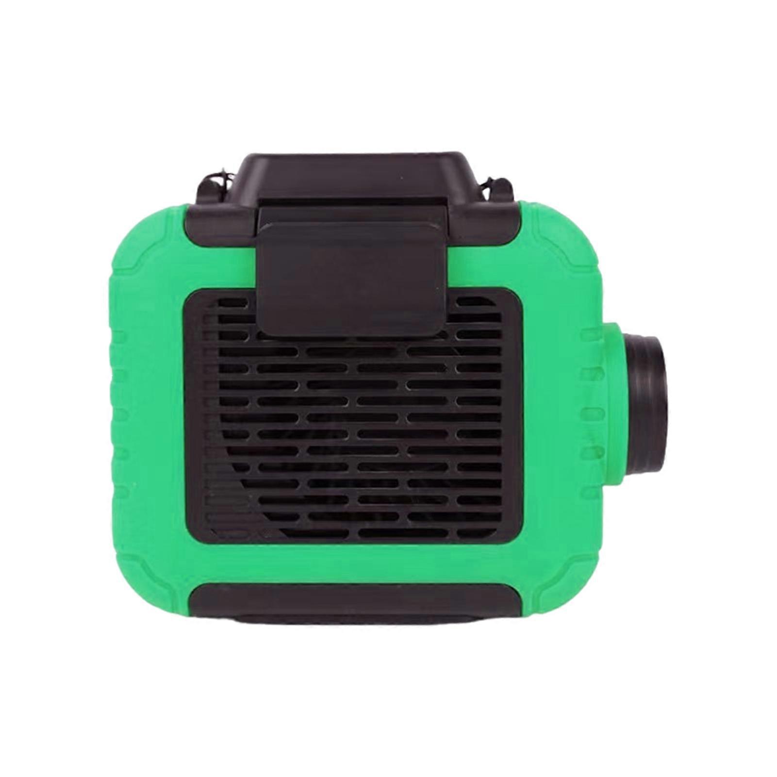 Waist Clip Fan Wearable Fan with Brushless Motor Low Noise Compact Size Rechargeable Personal Cooling Fan with LED Light QingHai