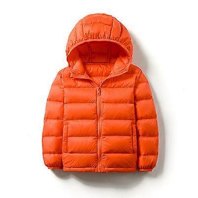 High Quality Kids Duck Down Jackets 2023 New Ultra Light Hooded Winter Coats for Boys Girls Portable Windproof Puffy Parkas 14T